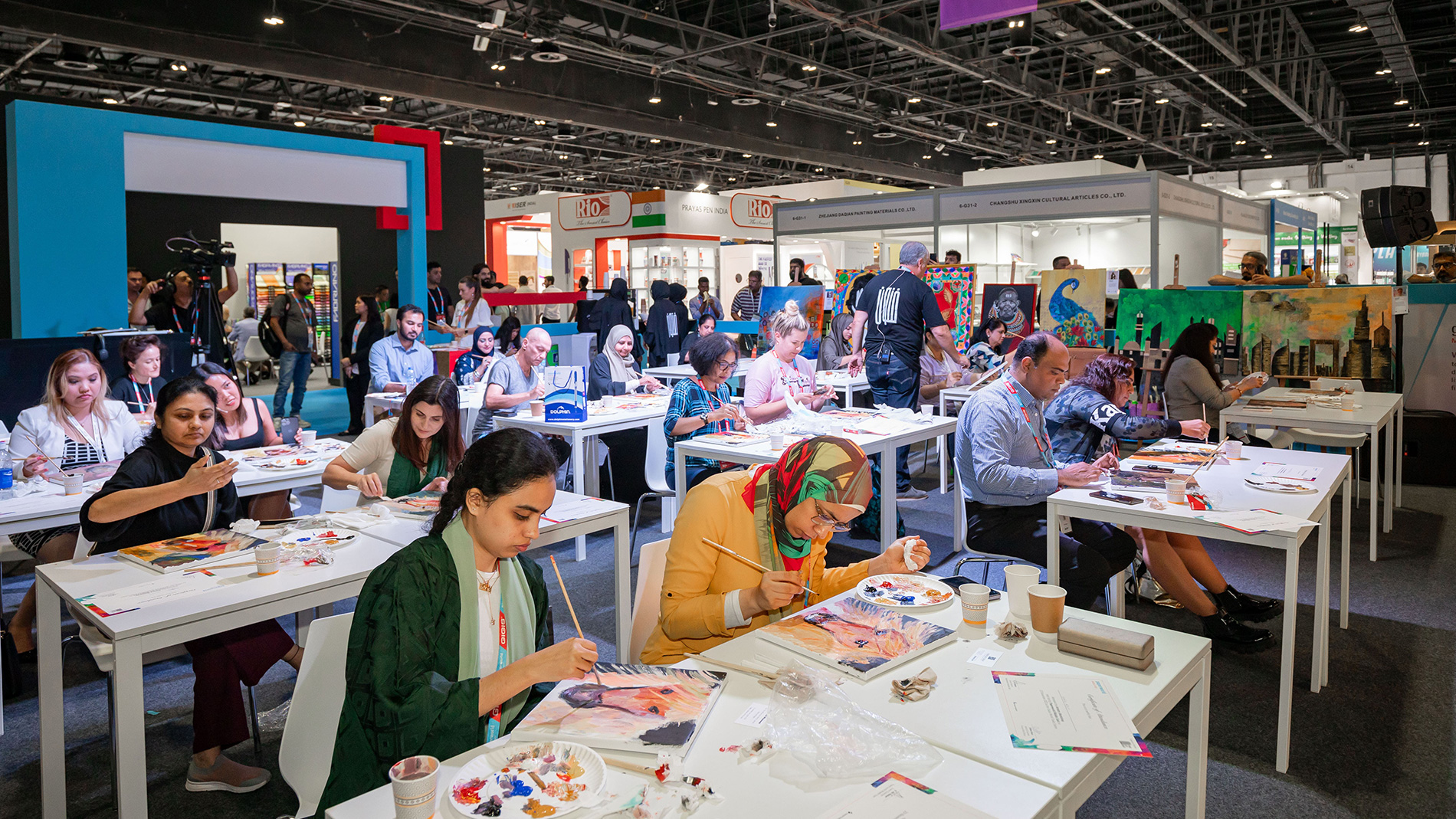 Artistry Workshop at Paperworld Middle East