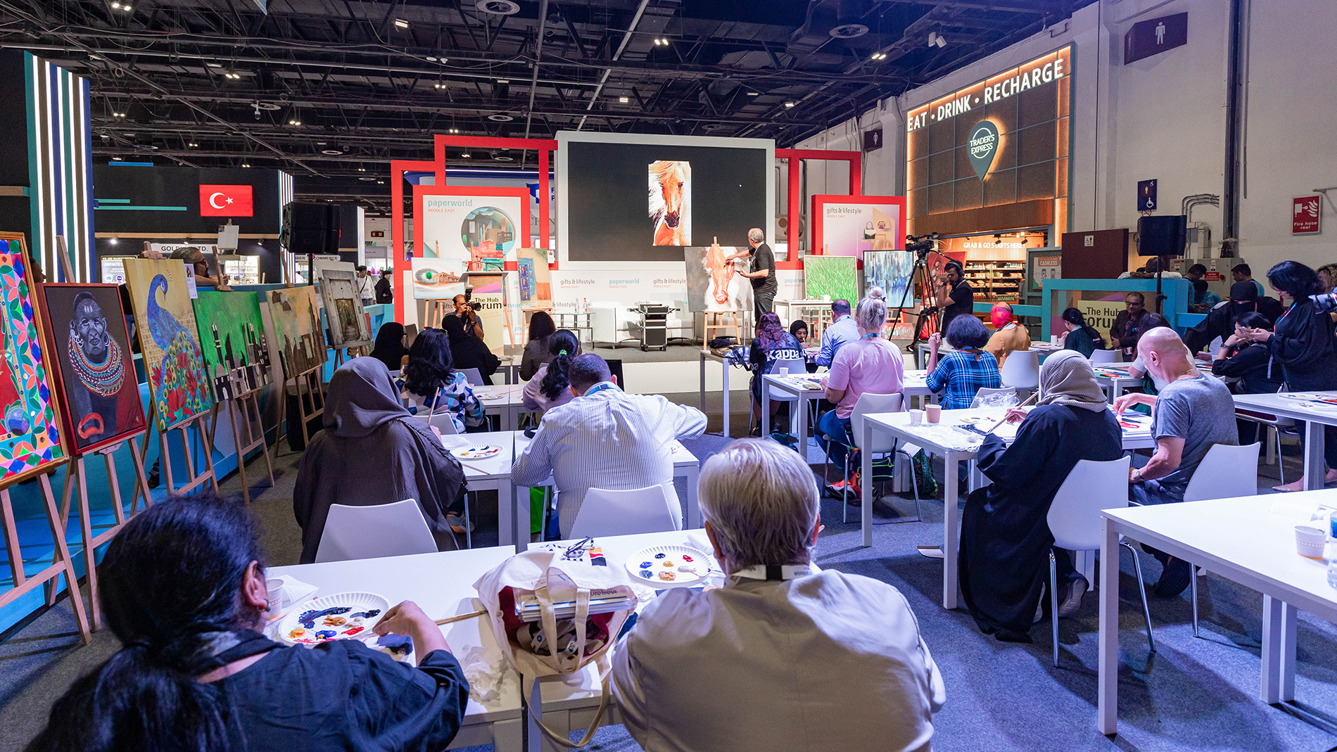 Artistry Workshop at Paperworld Middle East