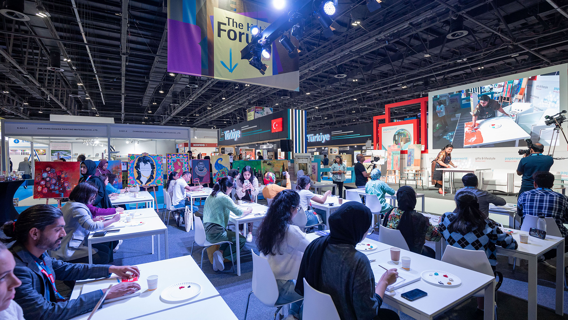 Artistry Workshop at Paperworld Middle East