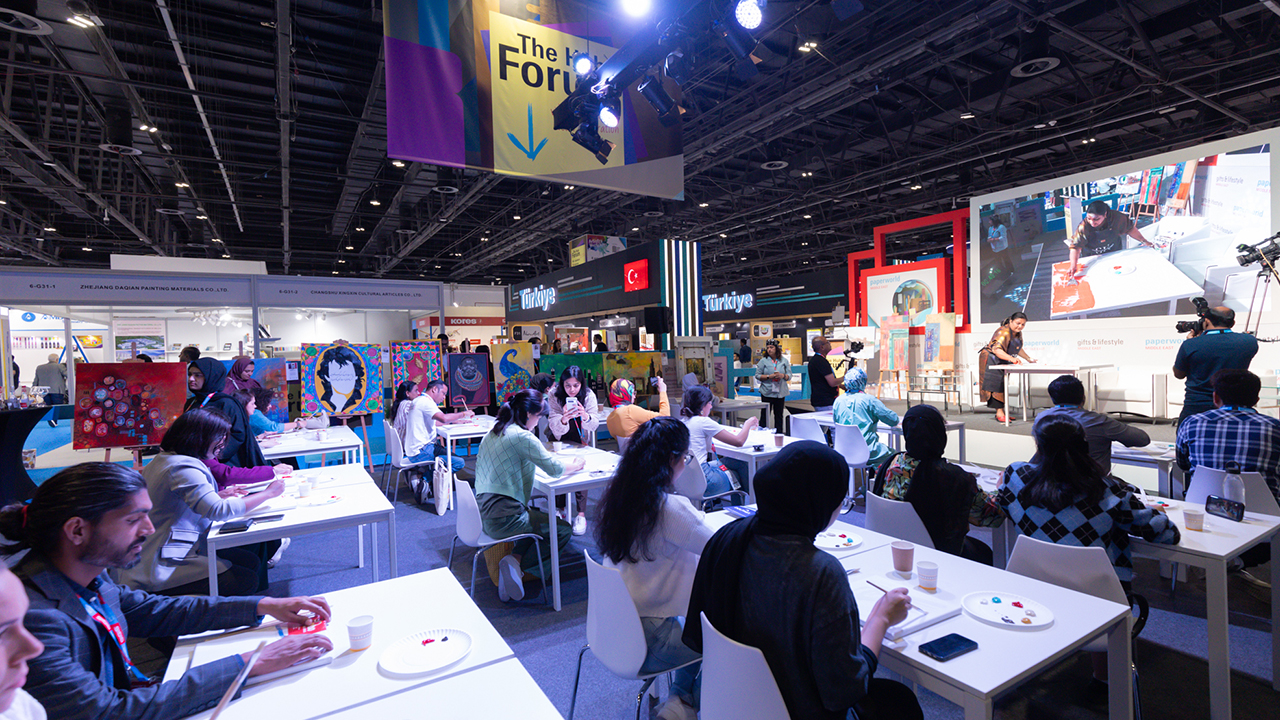 Workshop at Paperworld Middle East