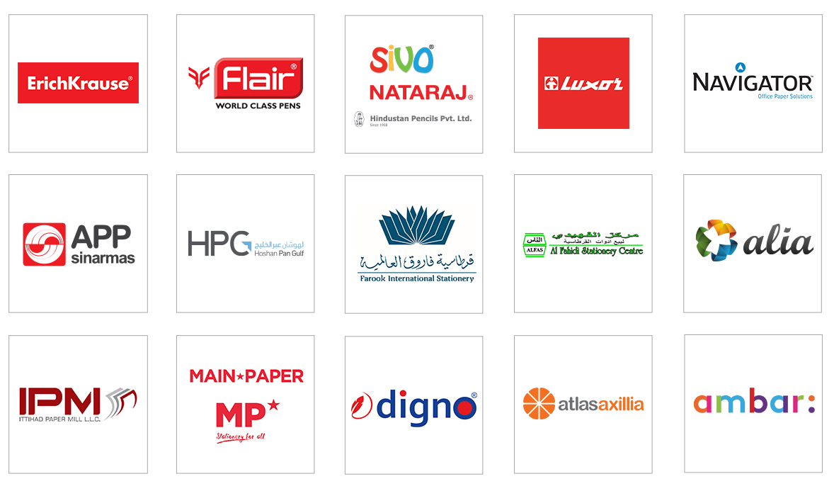 Paperworld Middle East - 2024 Featured exhibitors