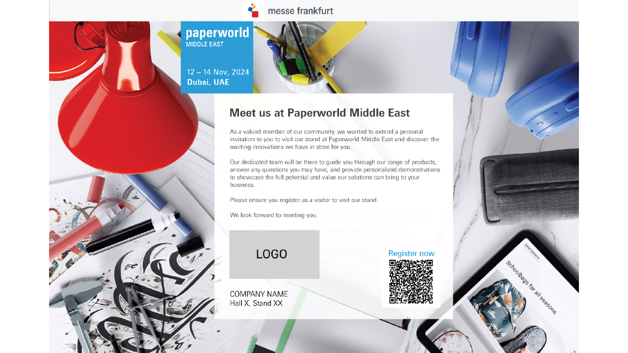Paperworld Middle East - English E-card