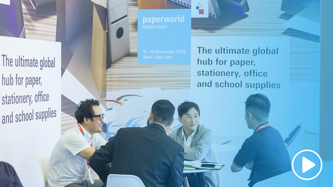 Paperworld Middle East - Exhibitor meeting at the show