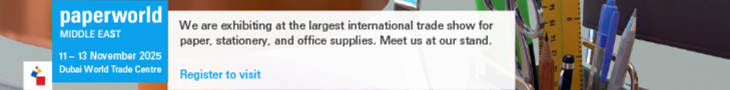 Paperworld Middle East - Web banner 728x90