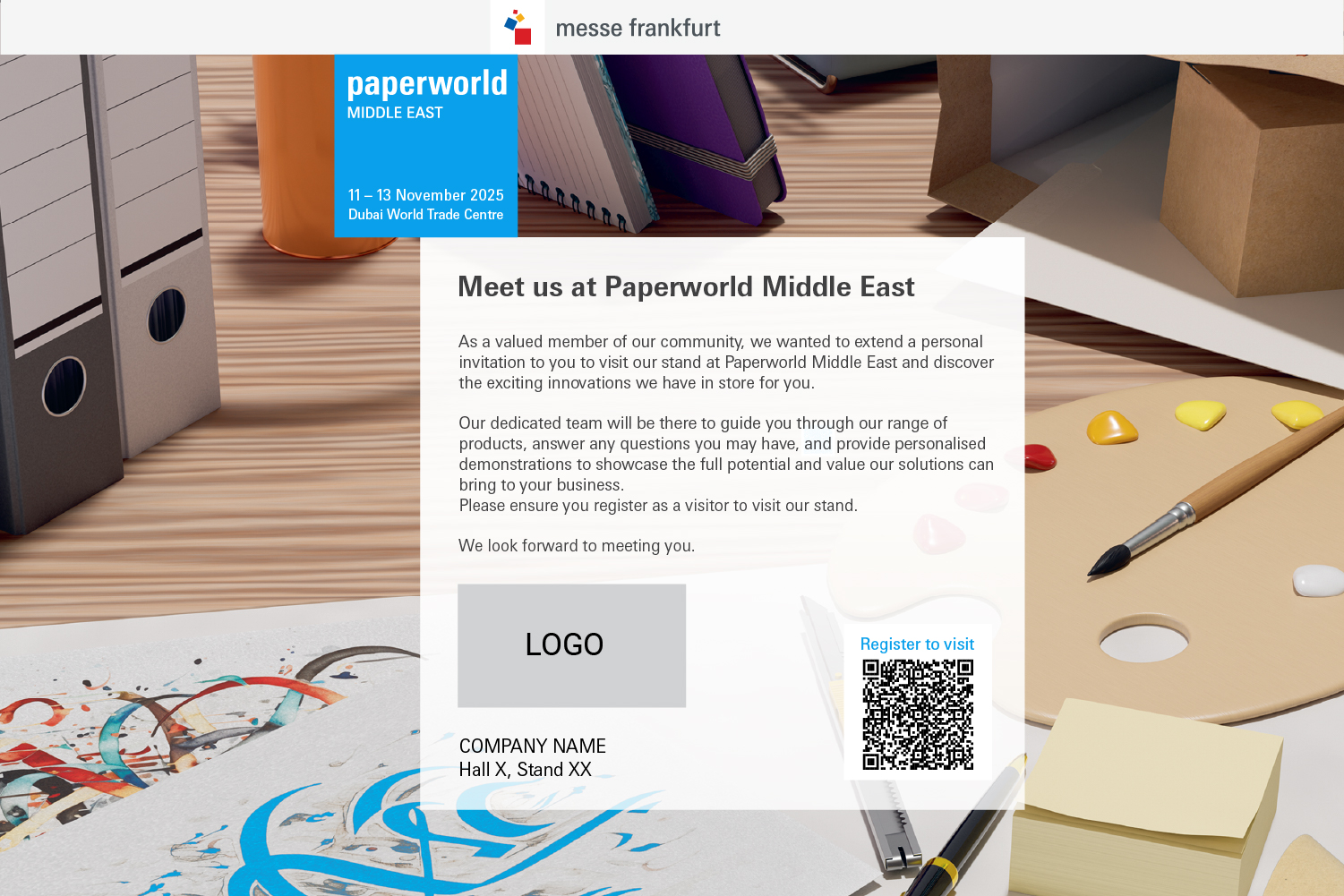 Paperworld Middle East - English E-card