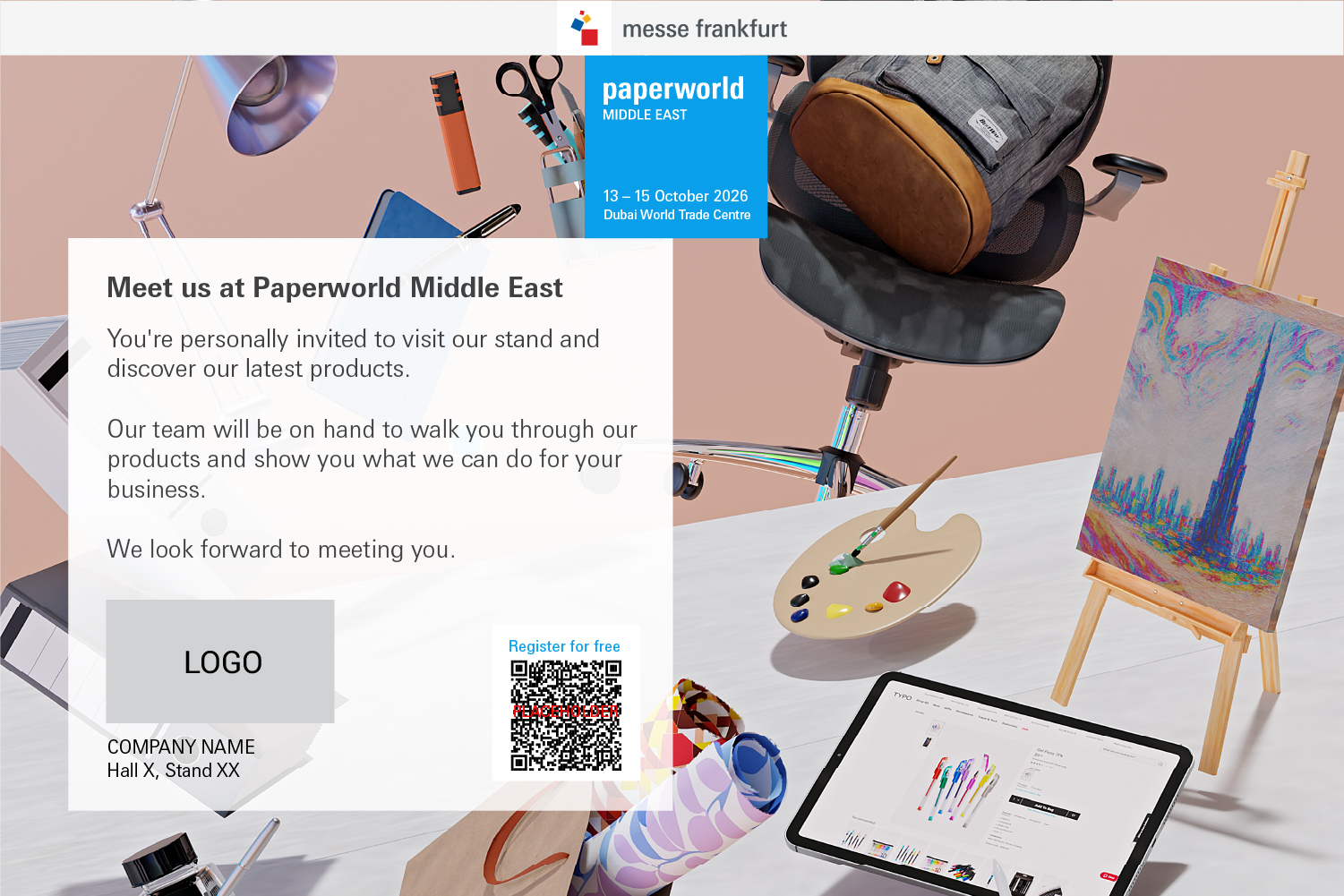 Paperworld Middle East - English E-card