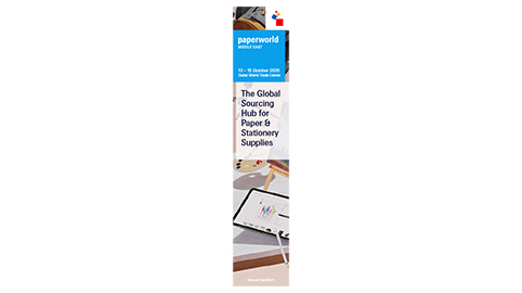 Paperworld Middle East - Skyscraper web banner