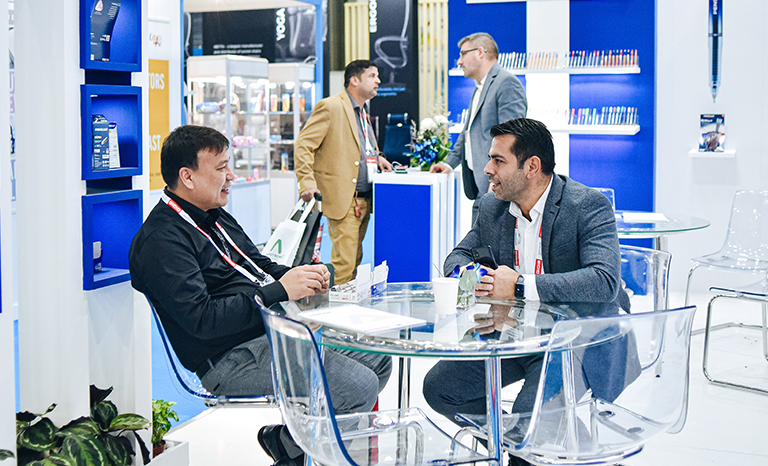 Paperworld Middle East - Exhibitor and visitor interaction